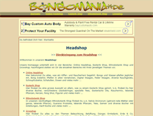 Tablet Screenshot of bongomania.de