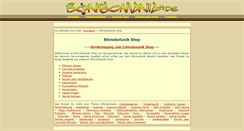 Desktop Screenshot of ethnobotanik-shop.bongomania.de